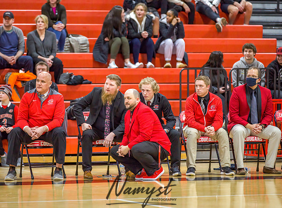 Centennial vs Blaine Boys Varsity Basketball 081