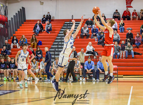 Centennial vs Blaine Boys Varsity Basketball 088