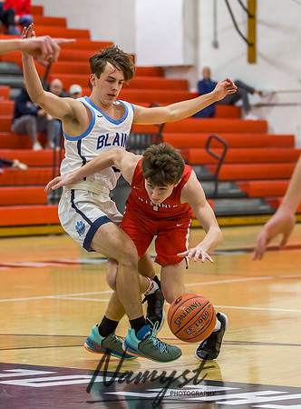 Centennial vs Blaine Boys Varsity Basketball 091