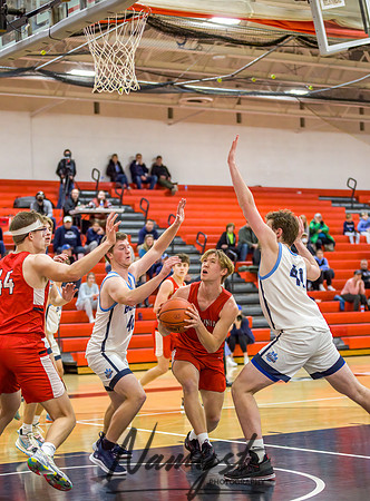 Centennial vs Blaine Boys Varsity Basketball 095