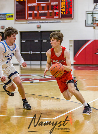 Centennial vs Blaine Boys Varsity Basketball 104