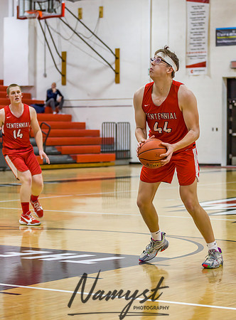 Centennial vs Blaine Boys Varsity Basketball 105