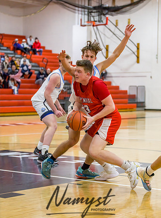 Centennial vs Blaine Boys Varsity Basketball 107