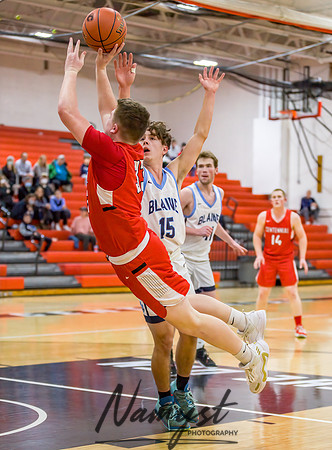 Centennial vs Blaine Boys Varsity Basketball 108