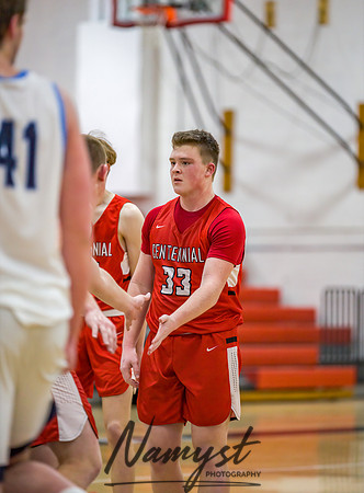 Centennial vs Blaine Boys Varsity Basketball 109