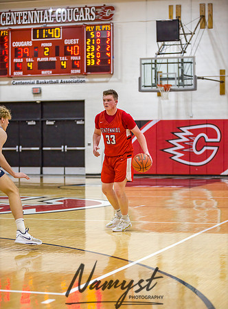 Centennial vs Blaine Boys Varsity Basketball 114