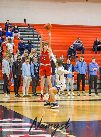 Centennial vs Blaine Boys Varsity Basketball 119