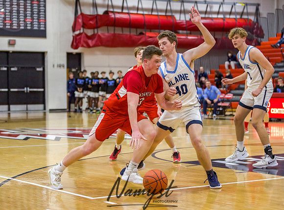 Centennial vs Blaine Boys Varsity Basketball 123