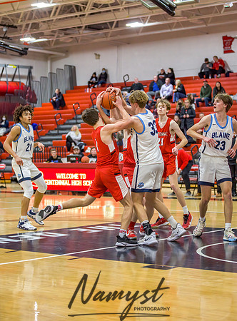 Centennial vs Blaine Boys Varsity Basketball 126
