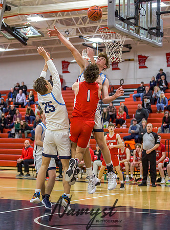 Centennial vs Blaine Boys Varsity Basketball 131