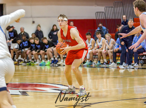 Centennial vs Blaine Boys Varsity Basketball 134
