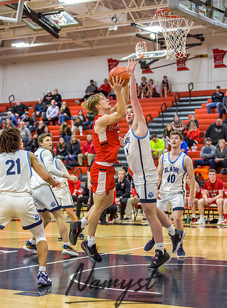 Centennial vs Blaine Boys Varsity Basketball 136
