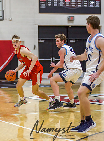 Centennial vs Blaine Boys Varsity Basketball 139