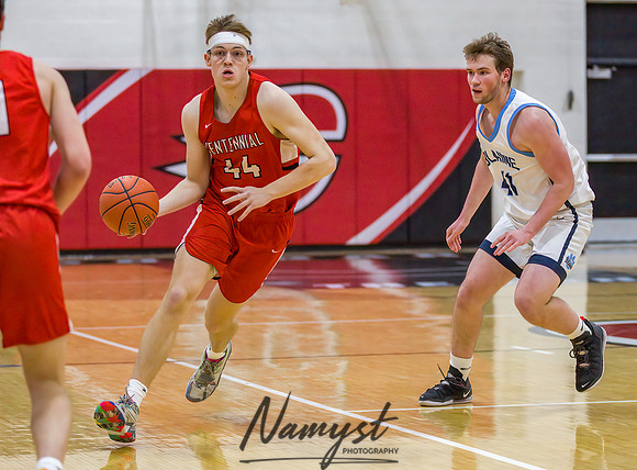 Centennial vs Blaine Boys Varsity Basketball 142