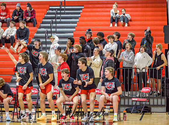Centennial vs Blaine Boys Varsity Basketball 147