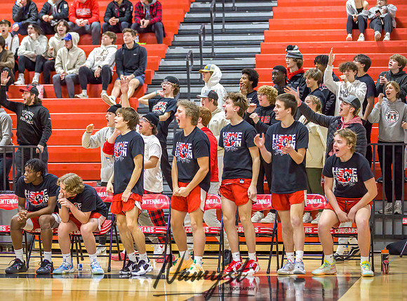 Centennial vs Blaine Boys Varsity Basketball 148