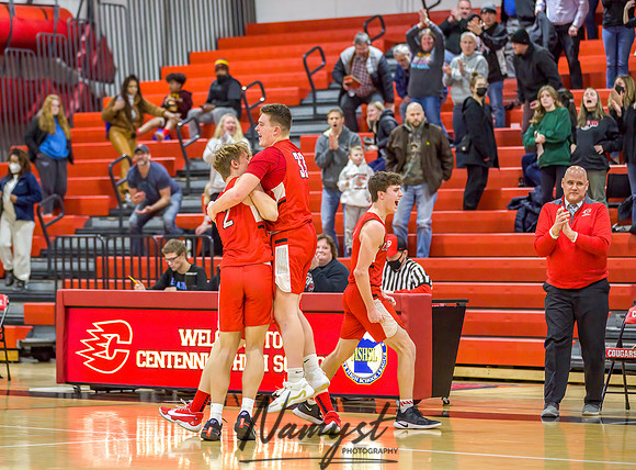 Centennial vs Blaine Boys Varsity Basketball 155
