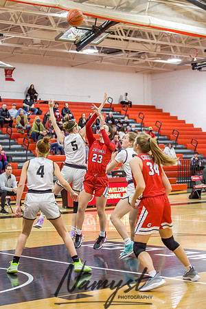 Centennial vs Andover Girls Varsity Basketball 008