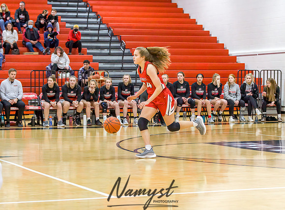 Centennial vs Andover Girls Varsity Basketball 028