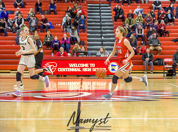 Centennial vs Andover Girls Varsity Basketball 029