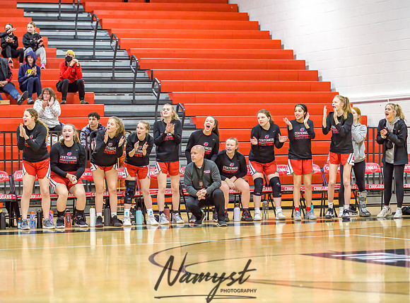 Centennial vs Andover Girls Varsity Basketball 032