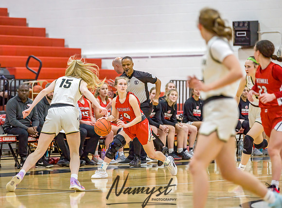 Centennial vs Andover Girls Varsity Basketball 044