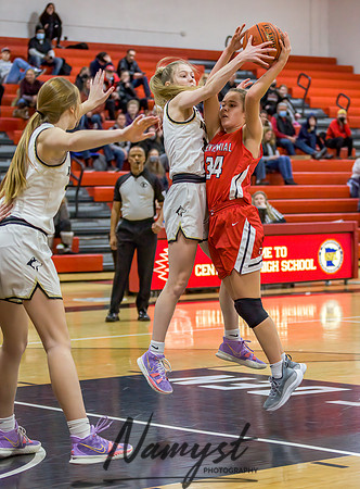 Centennial vs Andover Girls Varsity Basketball 049