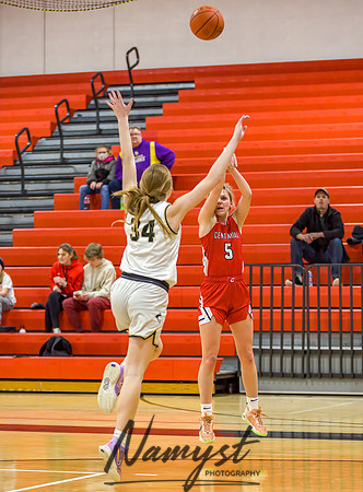 Centennial vs Andover Girls Varsity Basketball 053