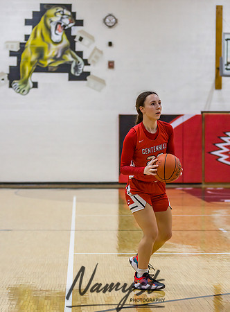 Centennial vs Andover Girls Varsity Basketball 073