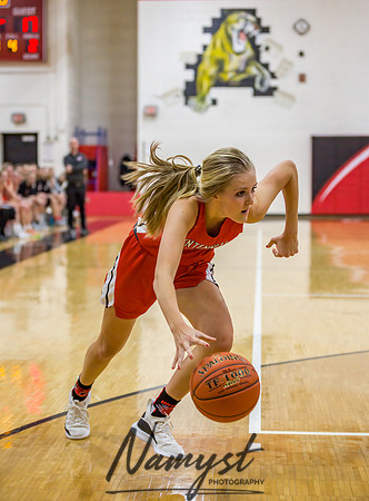 Centennial vs Andover Girls Varsity Basketball 074