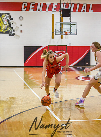 Centennial vs Andover Girls Varsity Basketball 092