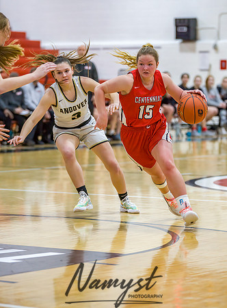 Centennial vs Andover Girls Varsity Basketball 101