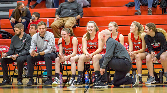Centennial vs Andover Girls Varsity Basketball 109