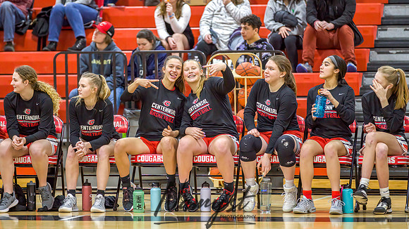 Centennial vs Andover Girls Varsity Basketball 110