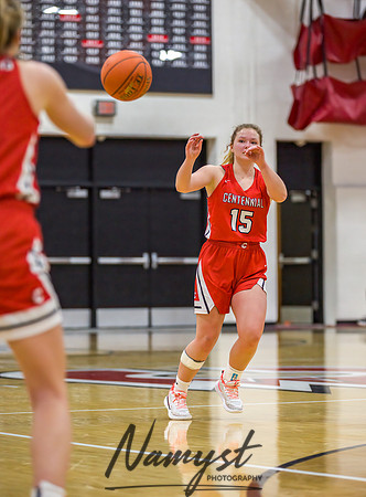 Centennial vs Andover Girls Varsity Basketball 121