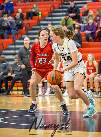 Centennial vs Andover Girls Varsity Basketball 133