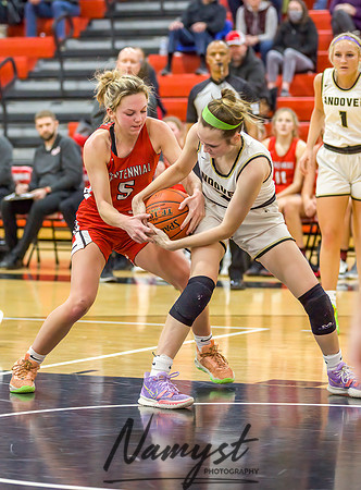 Centennial vs Andover Girls Varsity Basketball 137