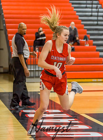 Centennial vs Andover Girls Varsity Basketball 150