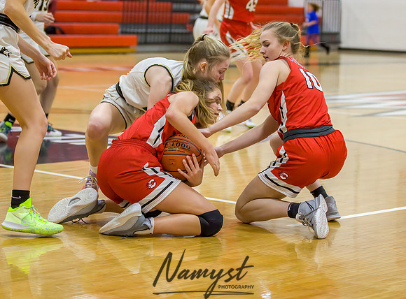 Centennial vs Andover Girls Varsity Basketball 151