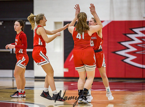 Centennial vs Andover Girls Varsity Basketball 165