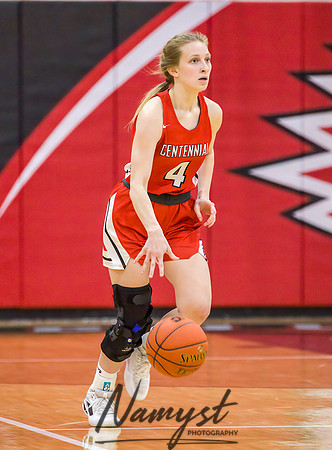 Centennial vs Andover Girls Varsity Basketball 170
