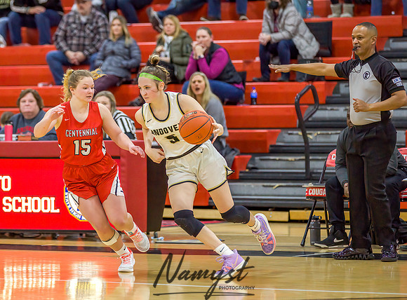 Centennial vs Andover Girls Varsity Basketball 186