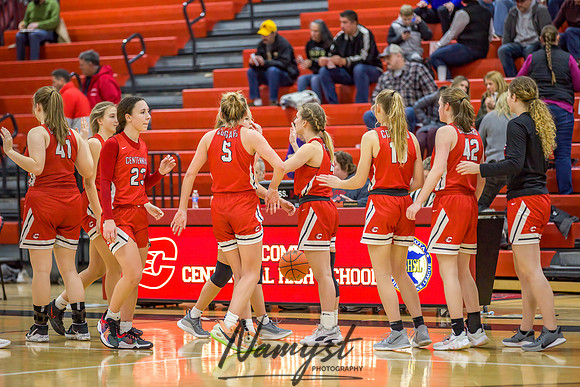 Centennial vs Andover Girls Varsity Basketball 200