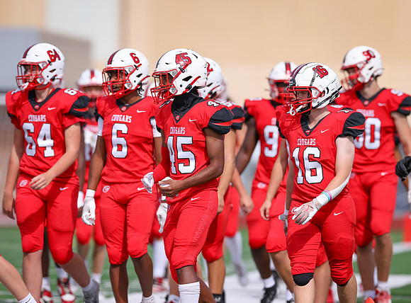 Centennial vs STMA JV Football 338