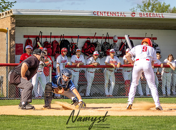 Centennial vs Blaine Varsity Baseball 195