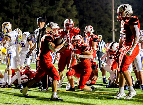 Centennial vs STMA Varsity Football 385