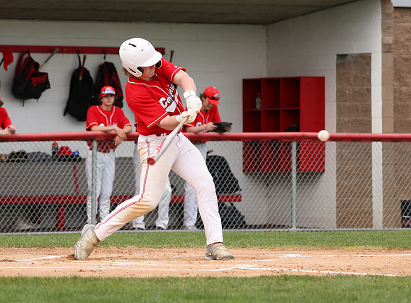 Centennial vs Spring Lake Park Baseball_349