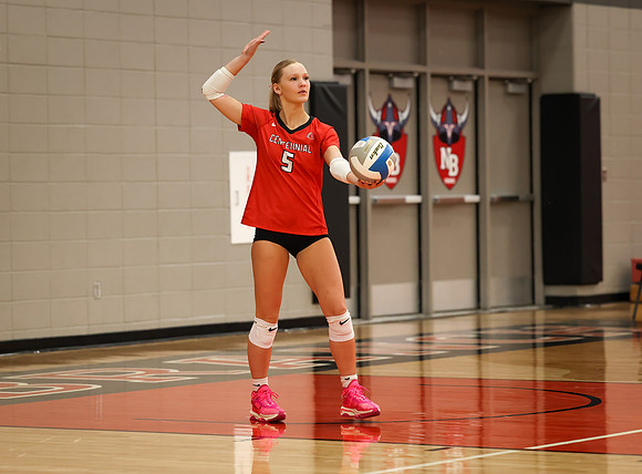 Centennial vs Anoka Girls Varsity Volleyball 291