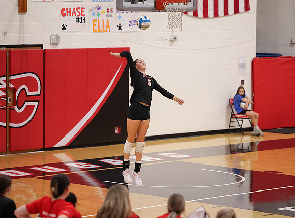 Centennial vs Osseo Girls Varsity Volleyball 201