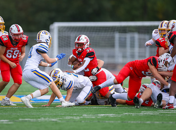 Centennial vs STMA JV Football 205
